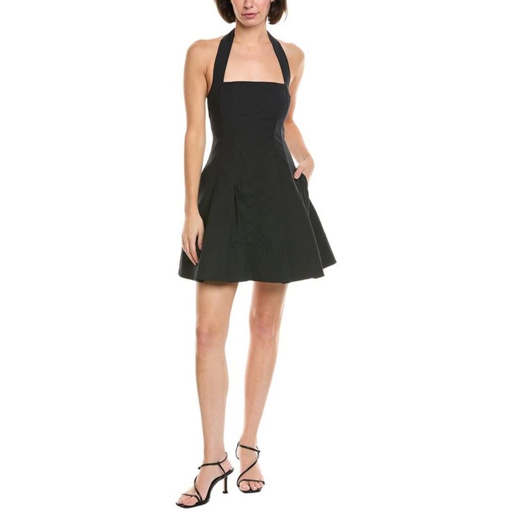 A.L.C. Womens Nat Mini Dress, Black